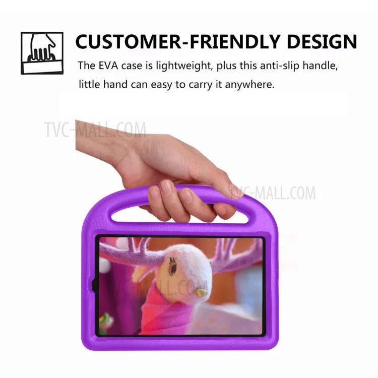 Sparrow Style Pockep Swa Tablet Tablet Pour Samsung Galaxy Tab A 8.4 (2020) - Mauve