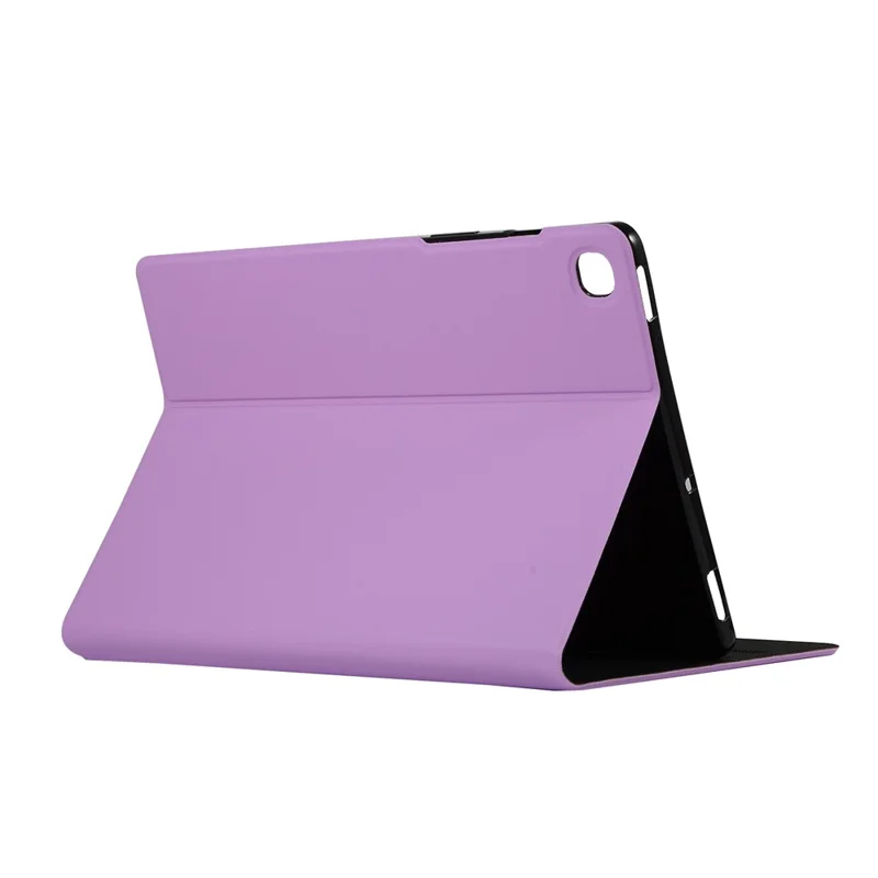 PU Leather Stand Tablet Protective Case for Samsung Galaxy Tab S6 Lite (2020) P610 P615 / (2022) / (2024) - Purple