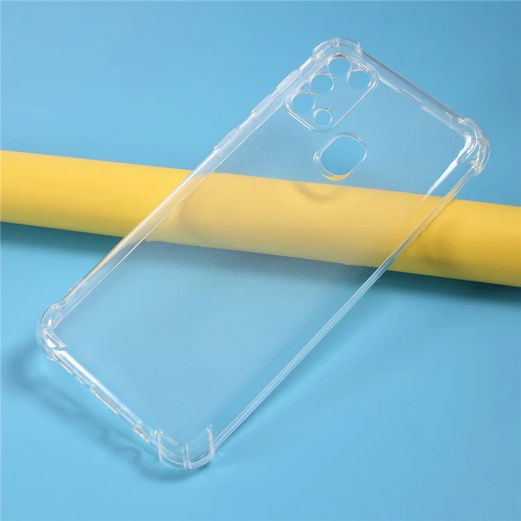 Custodia per telefono in TPU anti-goccia trasparente per Samsung Galaxy M31