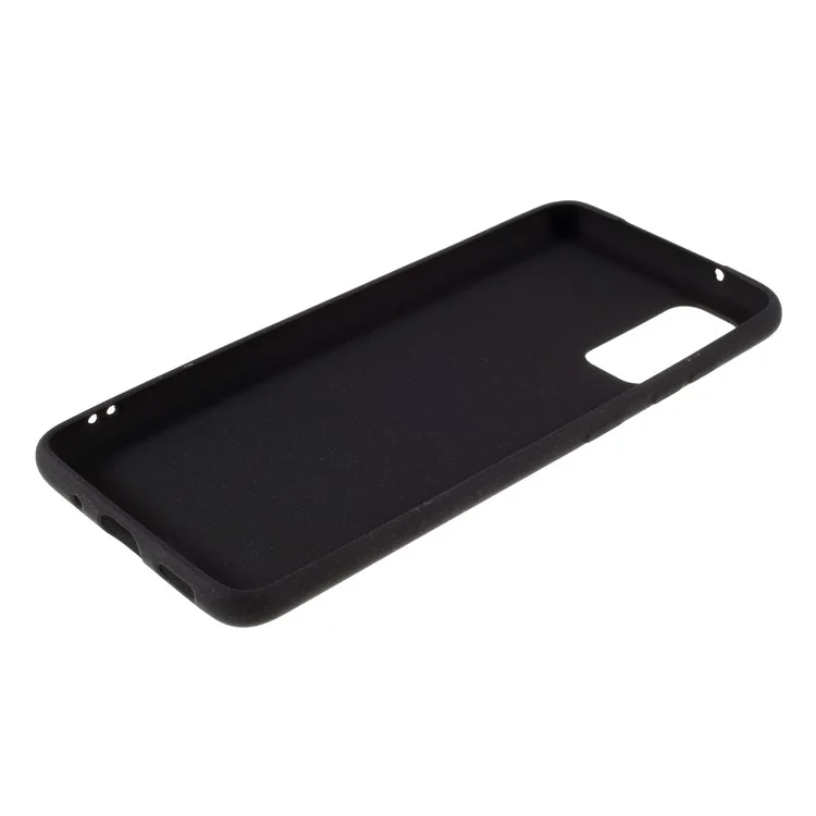 Doppelseitige Matte Tpu-shell Für Samsung Galaxy S20 4G/S20 5G - Schwarz