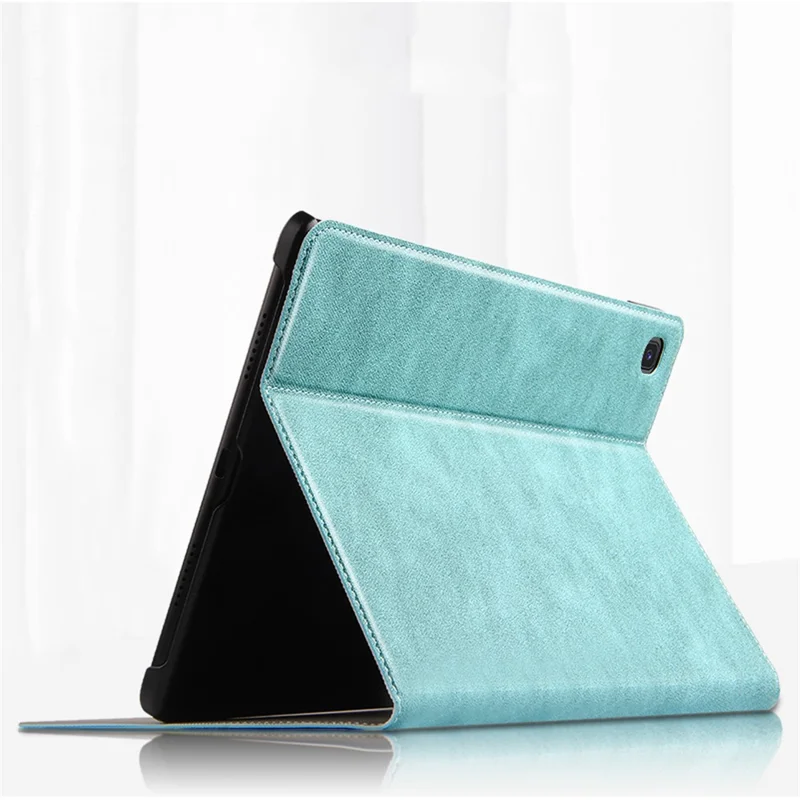 Ultra-thin Deer Pattern PU Leather + PC Tablet Protective Cover for Samsung Galaxy Tab S6 Lite (2020) P610 P615 / (2022) / (2024) - Blue