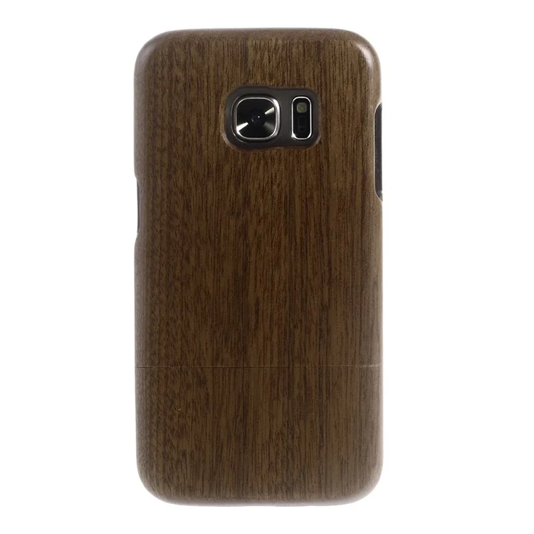 Natural Wood Protective Case for Samsung Galaxy S7 G930 - Light Brown