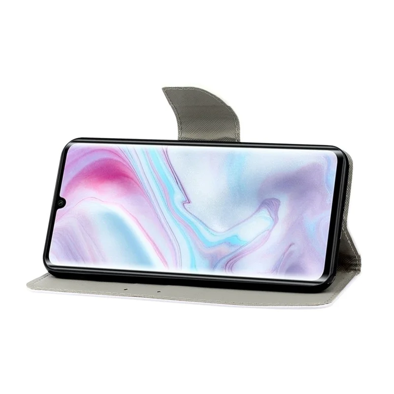 Pattern Printing Flip Leather Cover Wallet Phone Case for Samsung Galaxy A31 - Beautiful Flower