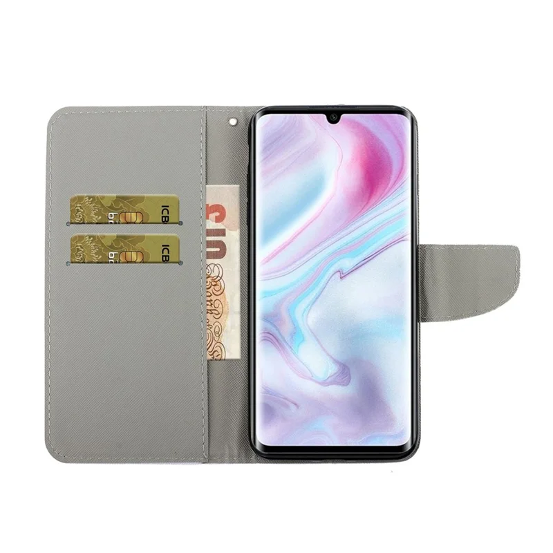 Pattern Printing Flip Leather Cover Wallet Phone Case for Samsung Galaxy A31 - Beautiful Flower