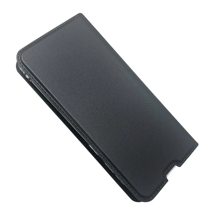 Servi di Adsorbimento Magnetico Custodia Per Carta in Pelle Per Samsung Galaxy M31 - Nero
