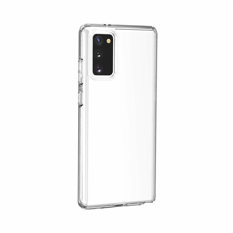 Прозрачный чехол из ПК + ТПУ для Samsung Galaxy Note20 4G/5G - прозрачный