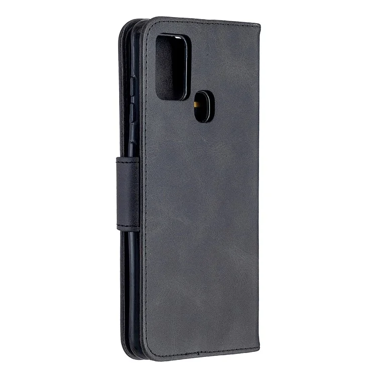 Case de Cuero de Billetera Para Samsung Galaxy A21s - Negro