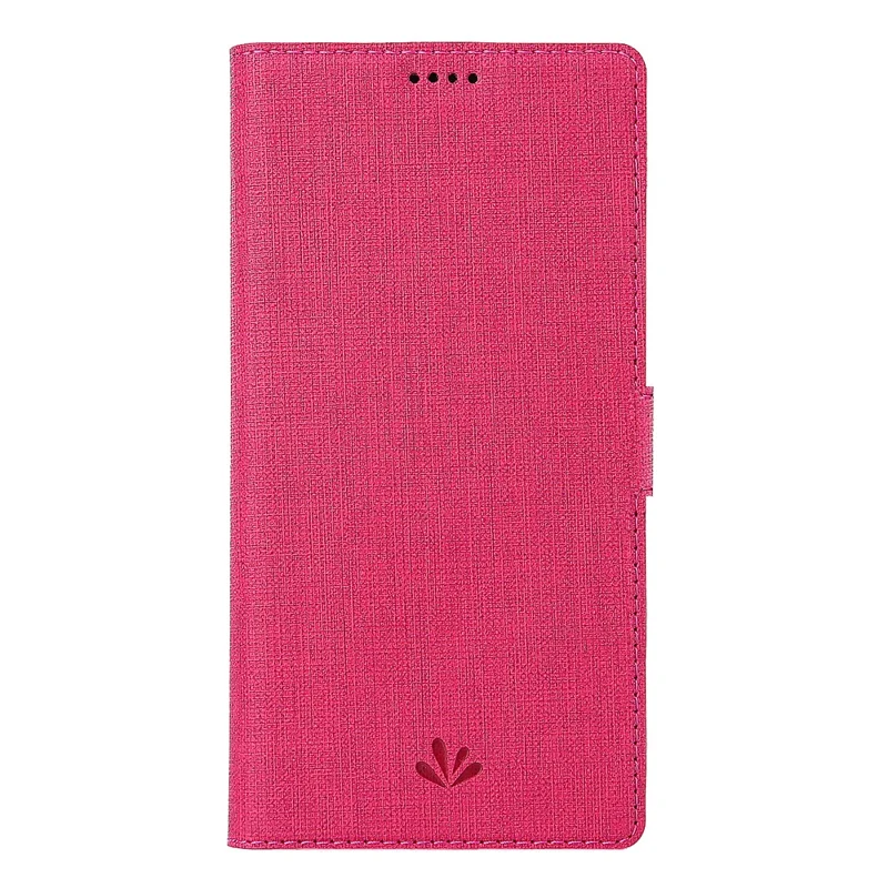 VILI DMK Cross Texture Double Magnetic Clasp Leather Wallet Case for Samsung Galaxy A31 - Pink