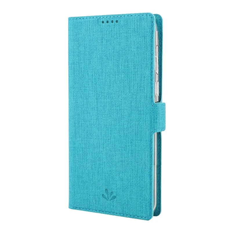 VILI DMK Cross Texture Double Magnetic Clasp Leather Wallet Case for Samsung Galaxy A31 - Blue