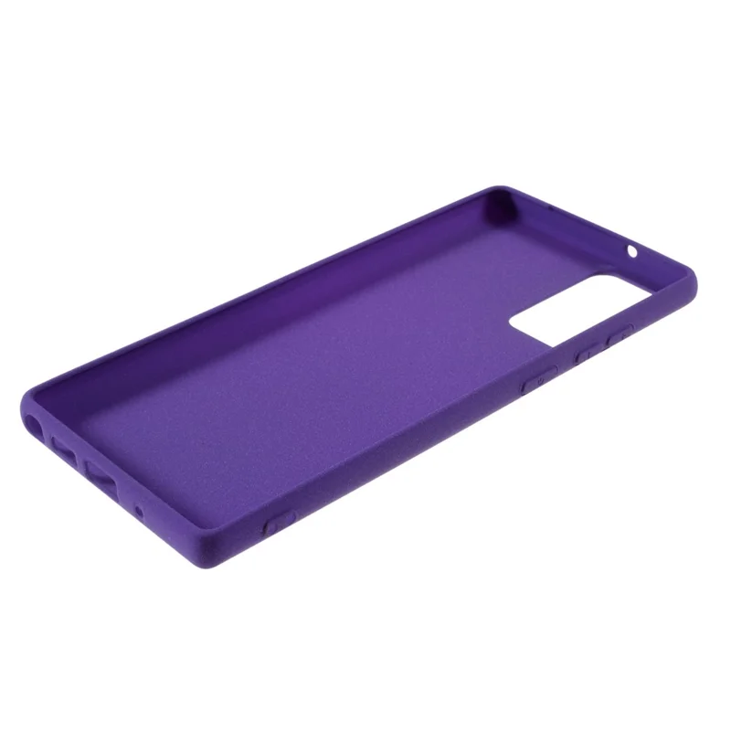 Obudowa z matowego dwustronnego TPU dla Samsung Galaxy Note20/Note20 5G – fioletowa