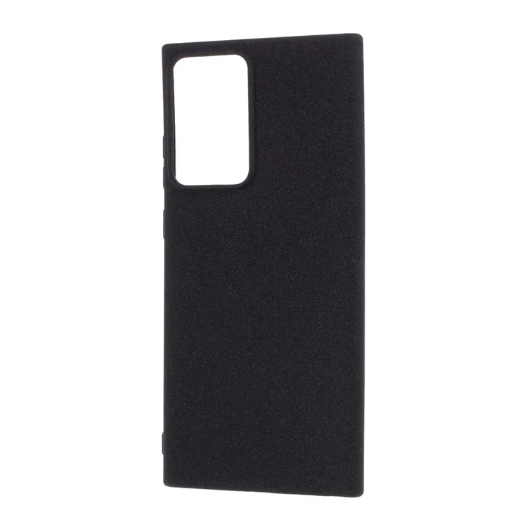 Double-sided Matte TPU Shell for Samsung Galaxy Note20 Ultra/Note20 Ultra 5G - Black