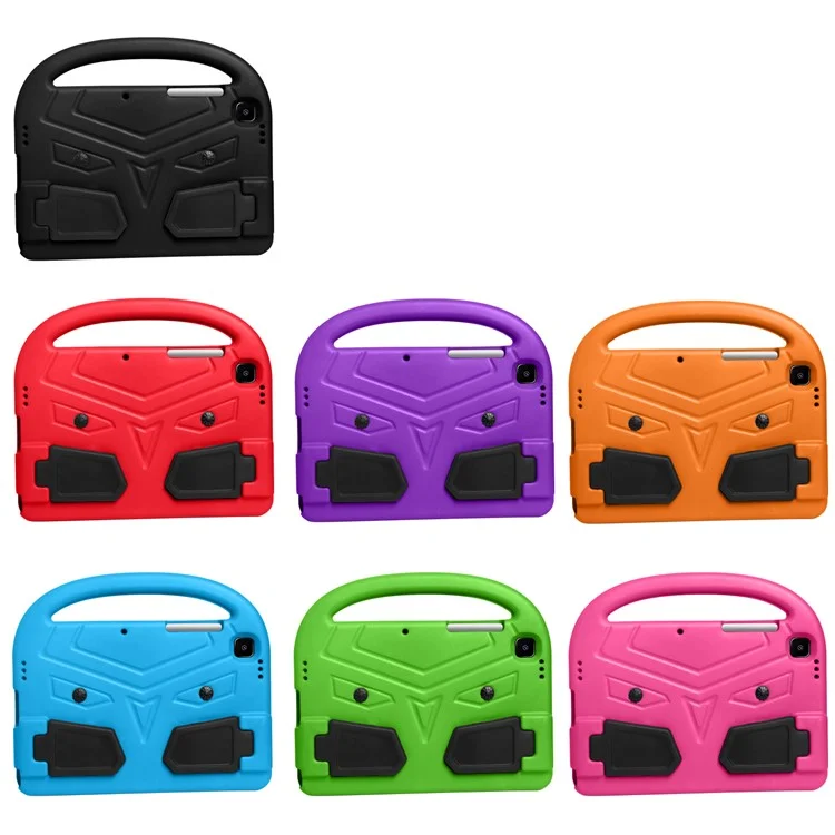 Funda de tableta a prueba de golpes con soporte estilo gorrión para Samsung Galaxy Tab A7 10.4 (2020) / (2022) T500 / Tab A7 10.4 (2022) - Negro