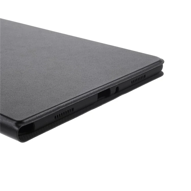 Funda protectora de cuero de varios colores para la tableta Samsung Galaxy Tab A7 10.4 (2020) / (2022) - Negro