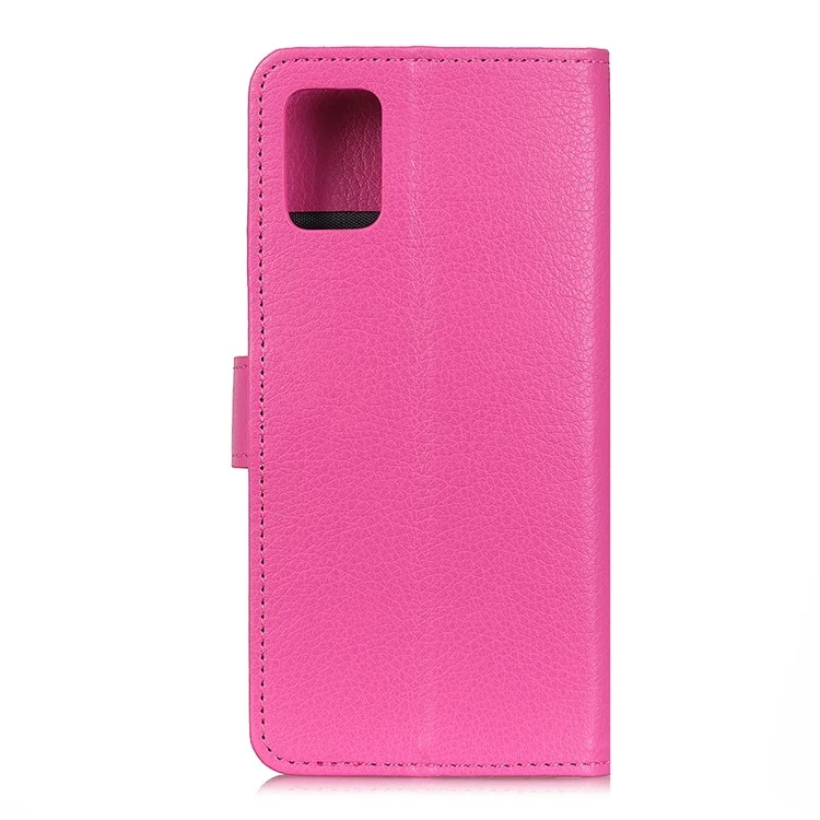 Für Samsung Galaxy S20 Fan Edition Stoßfest Staubdicht Kratzfest Litchi-Textur Brieftaschen-Ständer Lederhülle - Rose