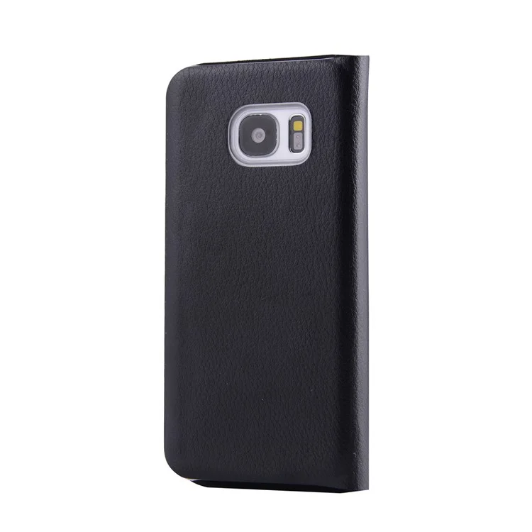 Leather Card Holder Case for Samsung Galaxy S7 G930 - Black