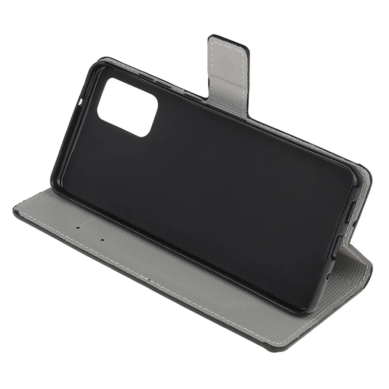 Phone Cover Pattern Printing Wallet Leather Case for Samsung Galaxy S20 Lite/S20 Fan Edition - Butterfly and Flower