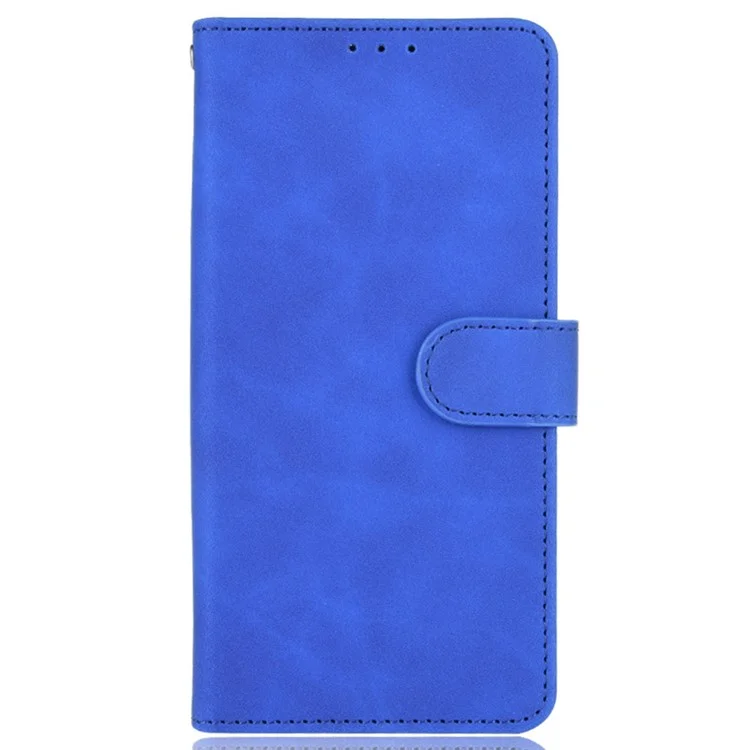 Caixa de Suporte de Carteira Protetora de Couro de Toque de Pele Para Samsung Galaxy S20 Lite/Fan Edition/fe 5G/4G - Azul