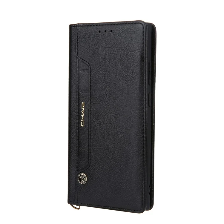 CMAI2 PU Leather Card Holder Case per Samsung Galaxy Note20 4G/5G - Nero