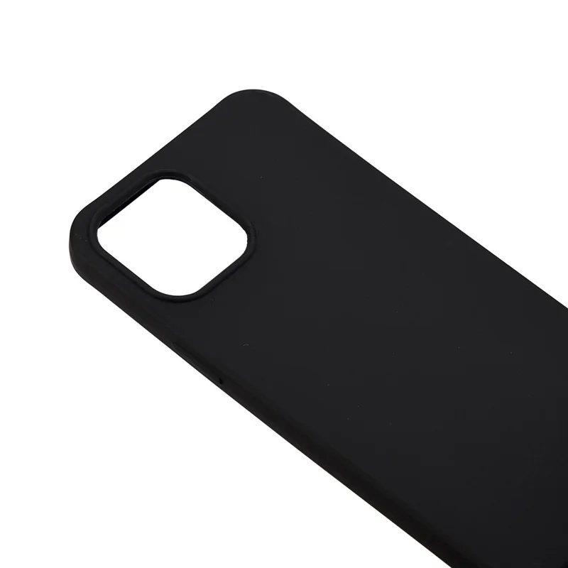 Soft TPU Case with Multi-function Lanyard for iPhone 12 Pro Max Phone Cover - Black