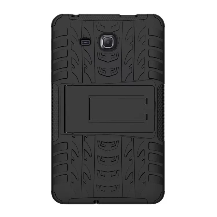 Tyre Pattern PC + TPU Hybrid Case for Samsung Galaxy Tab A 7.0 T280 T285 - Black