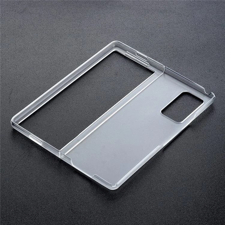 Матовый прозрачный защитный чехол из поликарбоната для Samsung Galaxy Z Fold2 5G