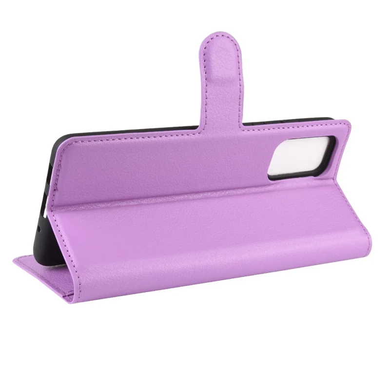 Custodia in pelle magnetica Litchi per Samsung Galaxy S20 FE 4G/FE 5G/S20 Lite/S20 FE 2022 - Viola