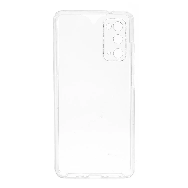 Carcasa de cobertura completa de PET + TPU + acrílico transparente para Samsung Galaxy S20 FE 4G/FE 5G/S20 Lite/S20 FE 2022