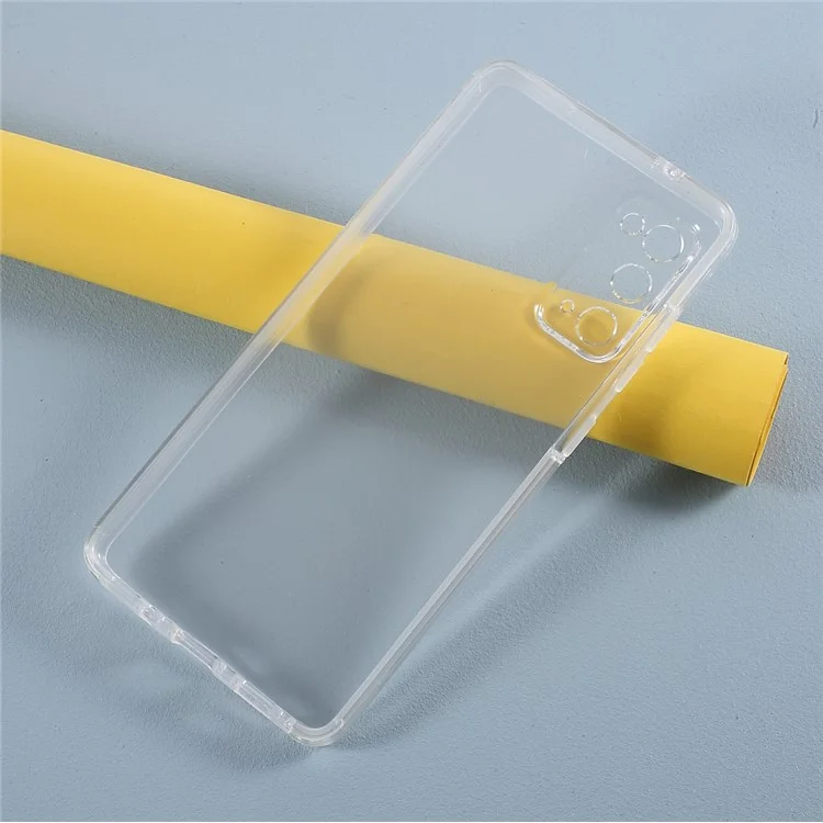 Hybrid PET + TPU + Acrylic Clear Full Coverage Shell for Samsung Galaxy S20 FE 4G/FE 5G/S20 Lite/S20 FE 2022