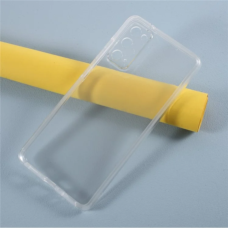 Carcasa de cobertura completa de PET + TPU + acrílico transparente para Samsung Galaxy S20 FE 4G/FE 5G/S20 Lite/S20 FE 2022
