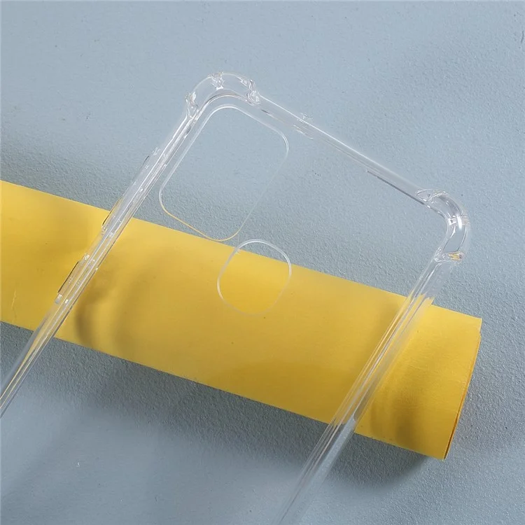 Four-corner Drop-proof Soft TPU Protective Mobile Shell for Samsung Galaxy A21s