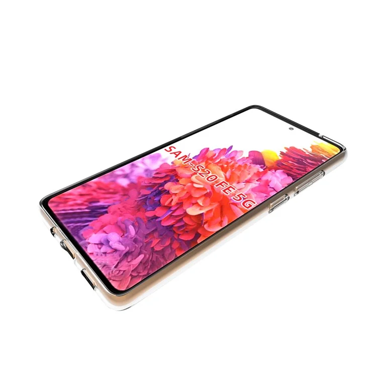 10Pcs/Pack Clear Shell for Samsung Galaxy S20 FE/S20 Fan Edition/S20 FE 5G/S20 Fan Edition 5G/S20 Lite/S20 FE 2022, Non-slip Inner Soft TPU Case