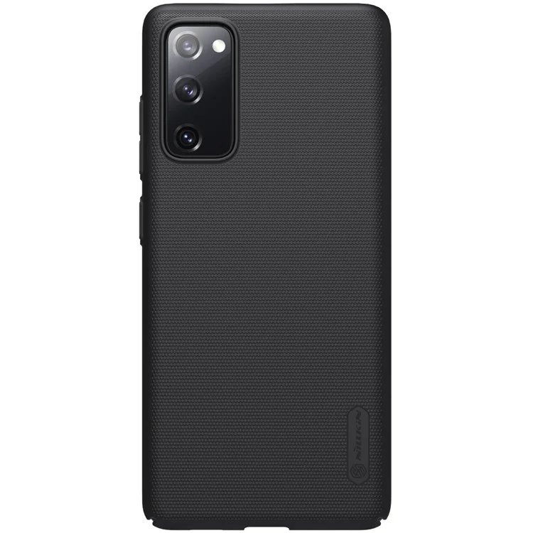 NILLKIN for Samsung Galaxy S20 FE/S20 Fan Edition/S20 FE 5G/S20 Fan Edition 5G/S20 Lite/S20 FE 2022 Frosted Shield Shockproof Matte PC Hard Phone Shell - Black