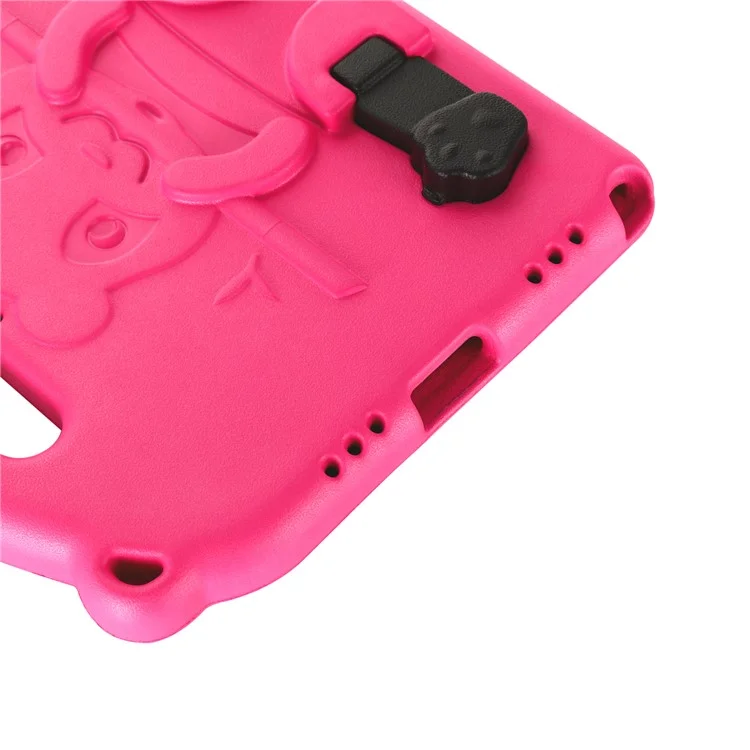 Funda de Tableta Panda Style Shockproof Kickstand EVA para Samsung Galaxy Tab A7 10.4 (2022) / (2020) - Rosa