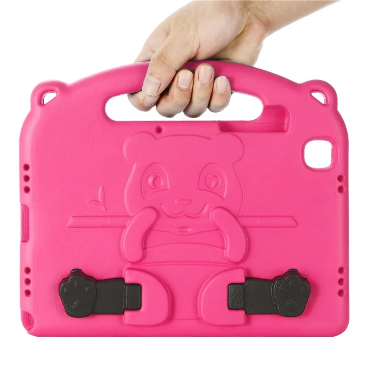 Funda de Tableta Panda Style Shockproof Kickstand EVA para Samsung Galaxy Tab A7 10.4 (2022) / (2020) - Rosa
