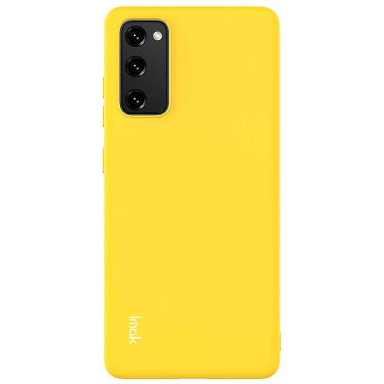 IMAK UC-2 Série Colorida TPU Soft TPU Tape Para Samsung Galaxy S20 FE/S20 FE 5G/S20 Lite/s20 FE 2022 - Amarelo