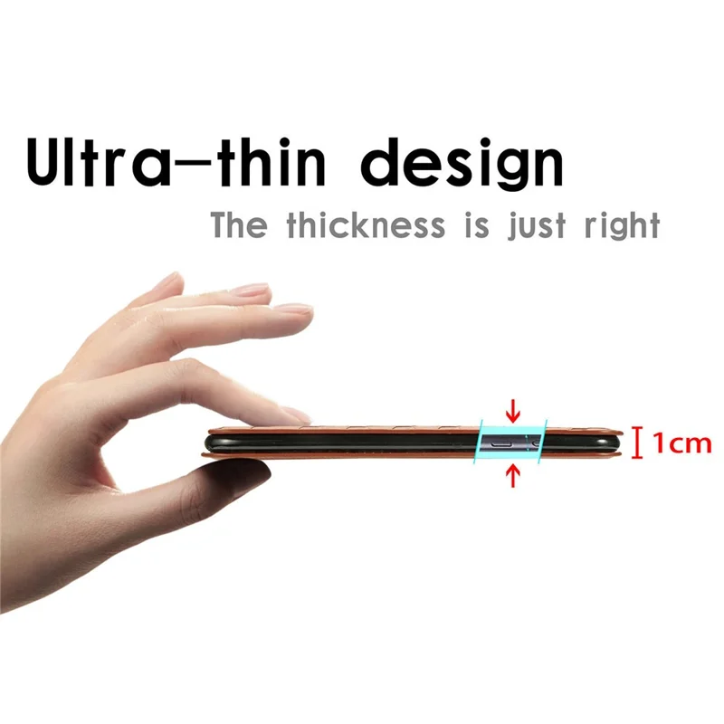 For Samsung Galaxy Note 20 Ultra / Note 20 Ultra 5G PU Leather Case Rhombus Imprint Wallet Stand Phone Cover - Brown