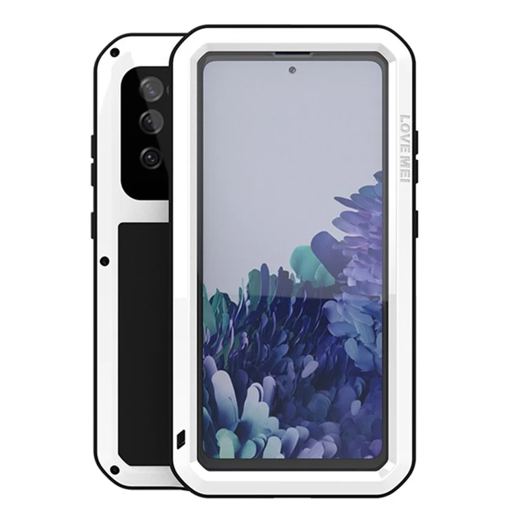 LOVE MEI Custodia Protettiva per Samsung Galaxy S20 FE 4G/5G/2022/S20 Lite Antiurto Antipolvere Antigraffio - Bianco