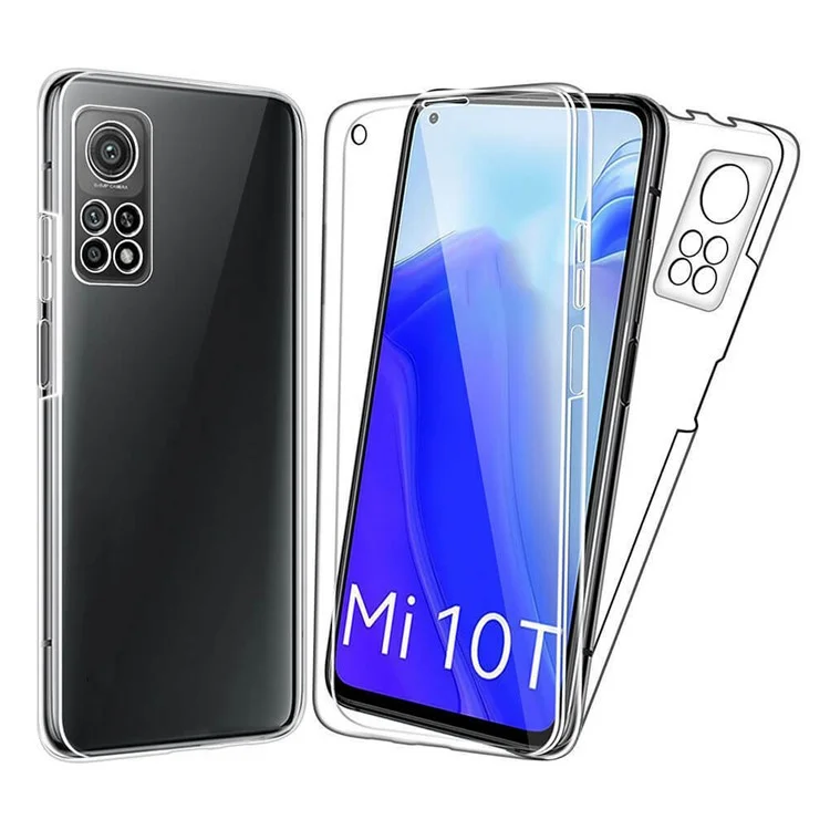 Custodia protettiva ibrida in PET + TPU + acrilico trasparente per Xiaomi Mi 10T 5G/10T Pro 5G/Redmi K30S