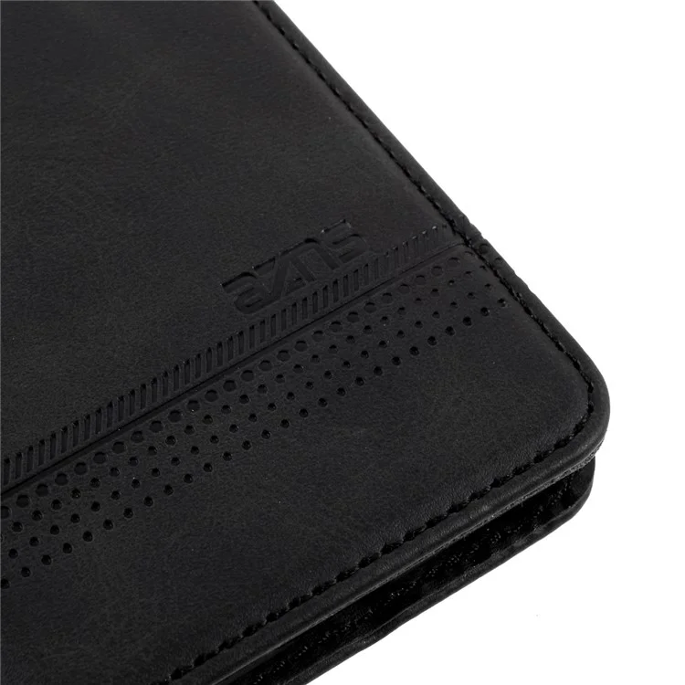 AZNS Auto-absorbed Leather Cover für Samsung Galaxy S21+ 5G Stand Case - Schwarz