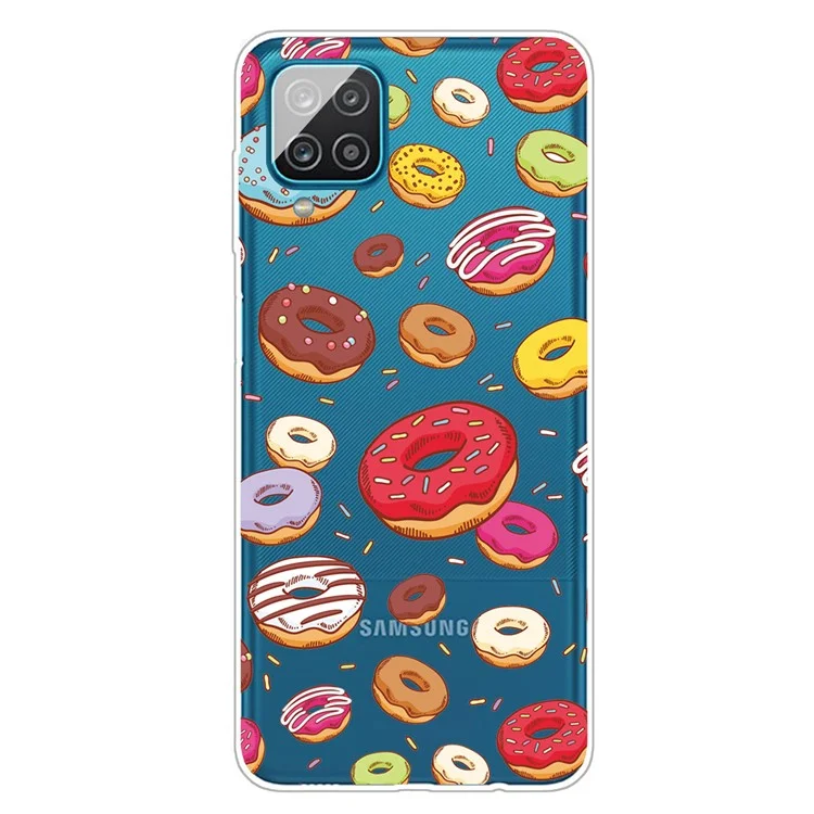 Гибкая Защитная Крышка Телефона TPU Для Samsung Galaxy A12 - Пончик