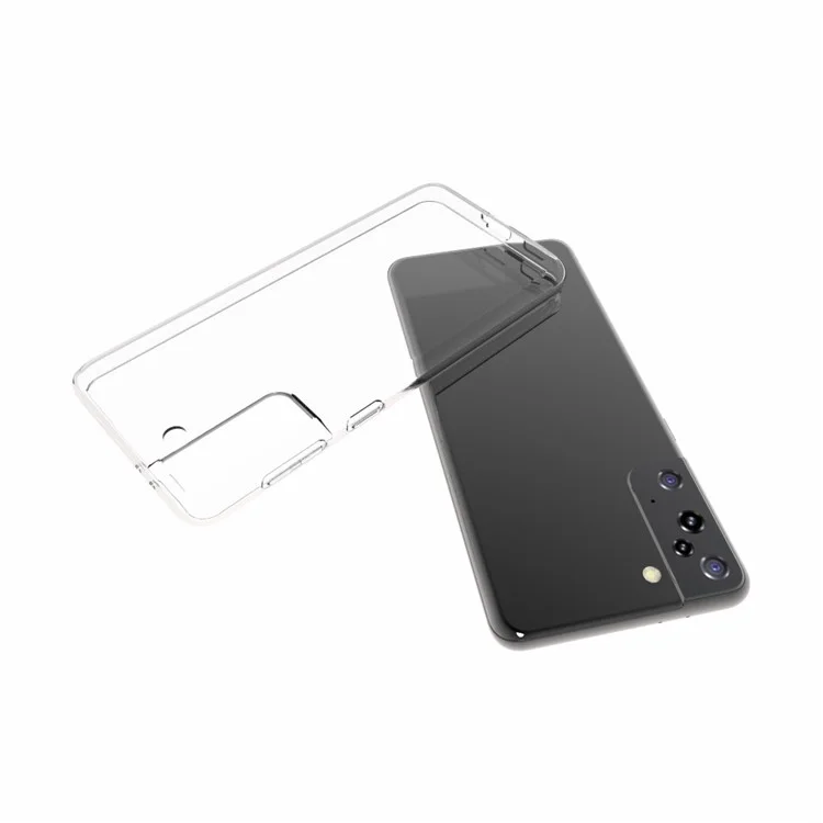 10Pcs/Pack Étui de protection résistant à l'eau Flexible TPU Cover pour Samsung Galaxy S21+ 5G