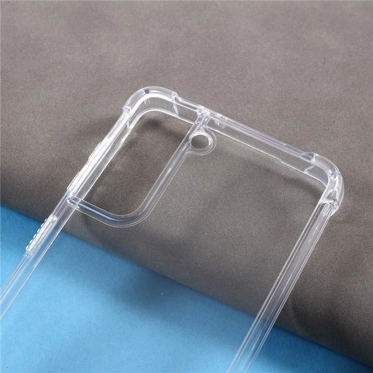 Back Acrylique Transparent Antichoc + Boîtier Combo TPU Edge Pour Samsung Galaxy S21 + 5G