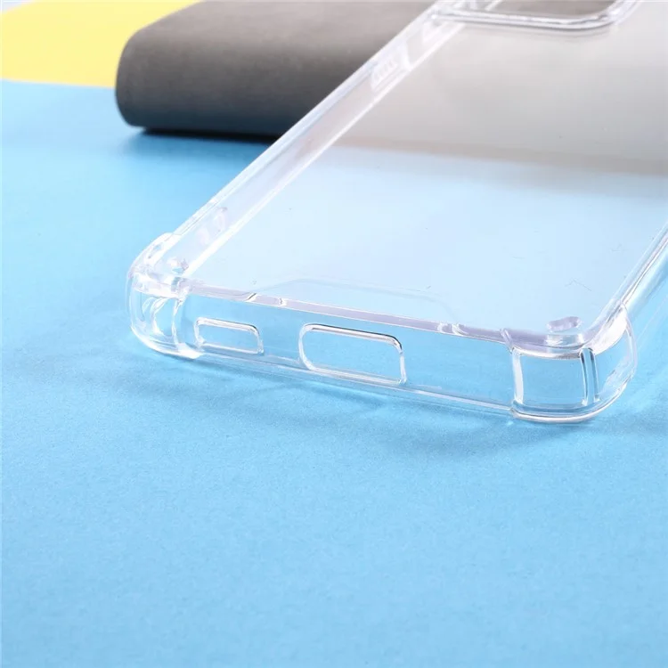 Абонепроницаемый Четкий Акриловый Обратно + TPU Edge Combo Case Для Samsung Galaxy S21 Ultra