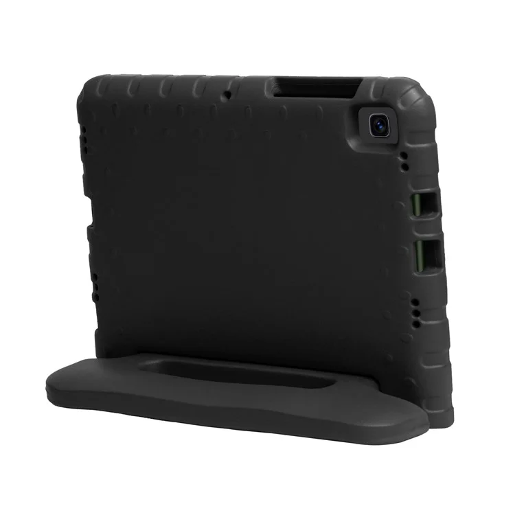 Kickstand Anti-shock EVA Tablet Case with Stylus Slot for Samsung Galaxy Tab A7 10.4 (2022) / (2020) - Black