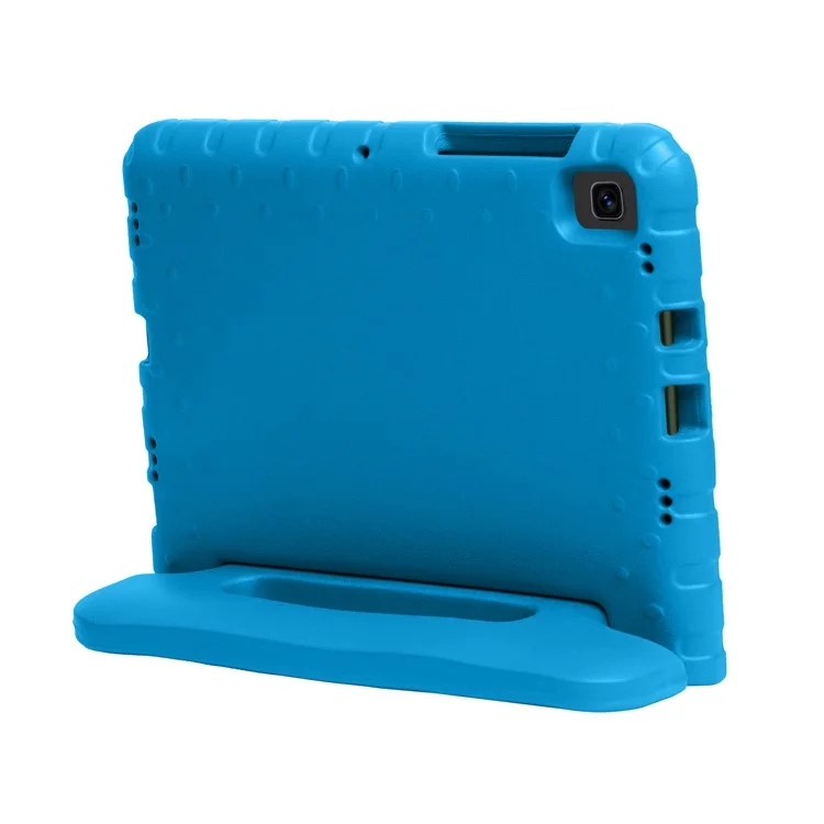 Kickstand Anti-shock EVA Tablet Case with Stylus Slot for Samsung Galaxy Tab A7 10.4 (2022) / (2020) - Blue