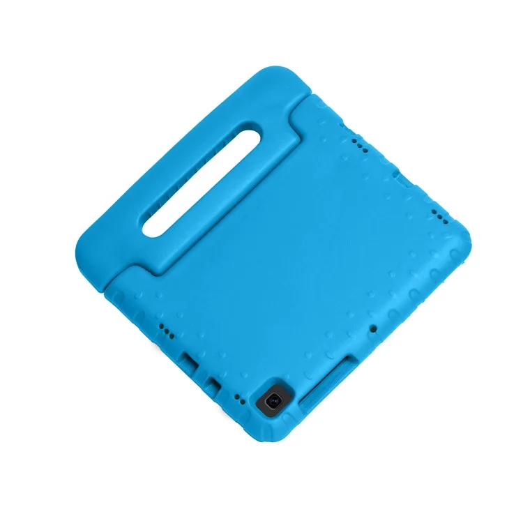 Kickstand Anti-shock EVA Tablet Case with Stylus Slot for Samsung Galaxy Tab A7 10.4 (2022) / (2020) - Blue