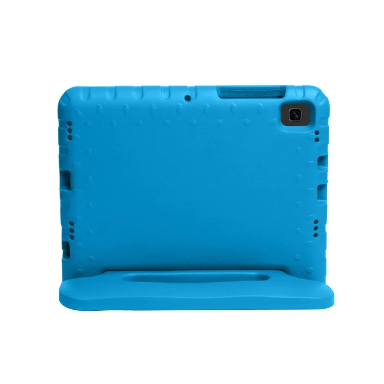 Kickstand Anti-shock EVA Tablet Case with Stylus Slot for Samsung Galaxy Tab A7 10.4 (2022) / (2020) - Blue