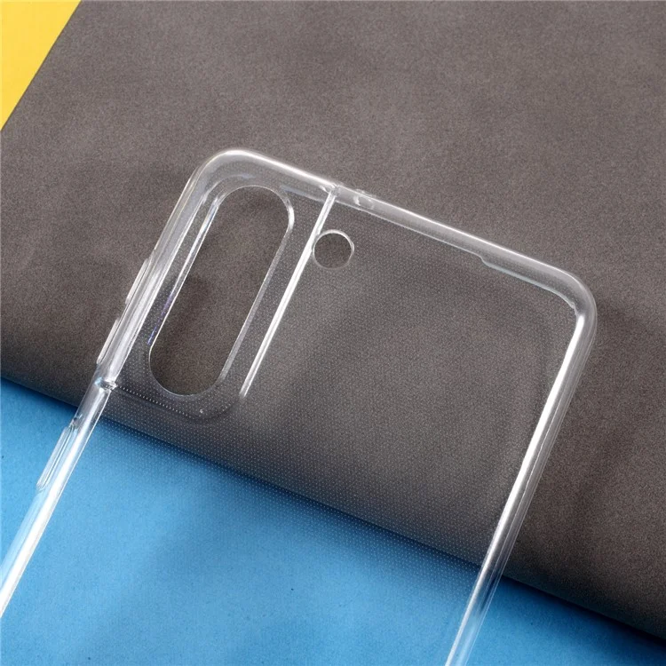 Shock Absorption Crystal Clear TPU Casing Shell for Samsung Galaxy S21 4G/5G - Transparent