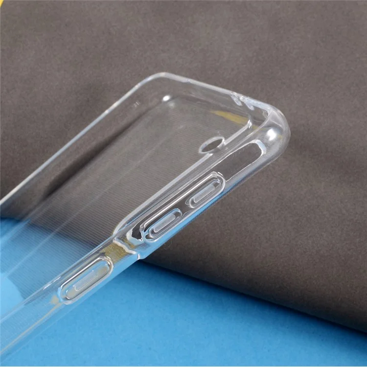 Shock Absorption Crystal Clear TPU Casing Shell for Samsung Galaxy S21 4G/5G - Transparent
