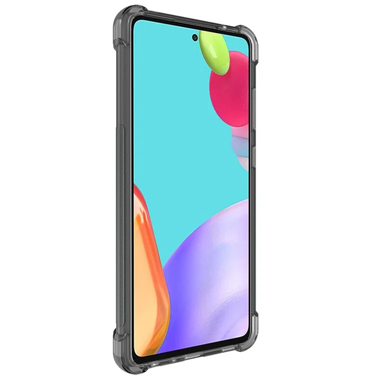 Imak Airbag Propina a Prueba de TPU + Película de Pantalla Para Samsung Galaxy A72 5G - Gris